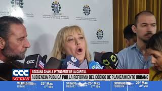 ROSSANA CHAHLA INTENDENTE DE LA CAPITAL