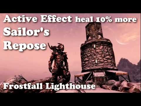 how to cure effects in skyrim