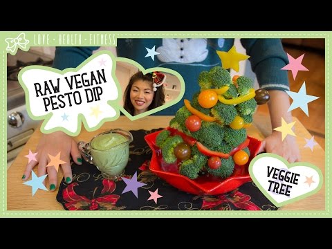 how to veggie christmas tree