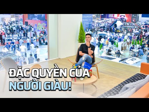 Thử làm VIP đi mua xe ở Vietnam Motor Show 2022: Các phòng chờ có sự phân hoá rõ rệt!