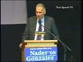DNC Super Rally: Ralph Nader. Part I