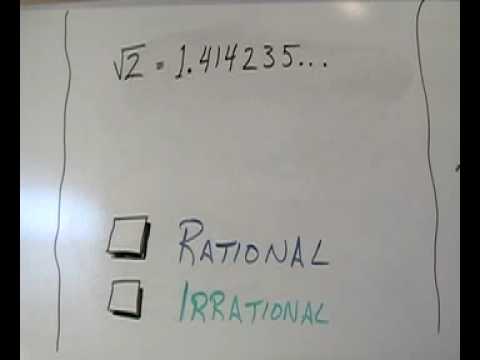 rational - Animation that defines & compares rational and irrational numbers.