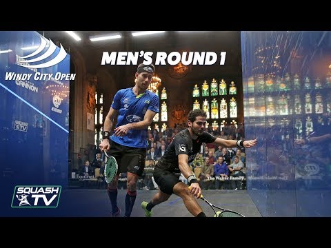 Squash: Windy City Open 2018 - Men's Rd 1 Roundup [Pt.2]