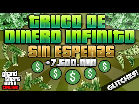 GTA V ONLINE 1.15 TRUCO DE DINERO INFINITO 7.600.000$ SIN ESPERAS MUY RAPIDO ILIMITADO GLITCH GTA 5