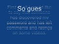 Who stole my password? (interactive)