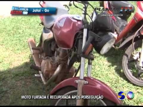 JATAÍ | Moto é recuperada após perseguição policial