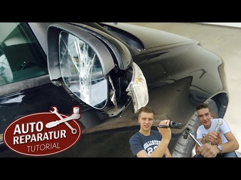 Außenspiegel wechseln | erneuern reparieren Tutorial [HD] VW BMW OPEL AUDI repair exterior mirrors