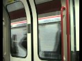 Departing Liverpool Street on an eastbound Central Line 1992 Stock