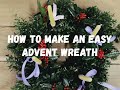Making An Advent Wreath