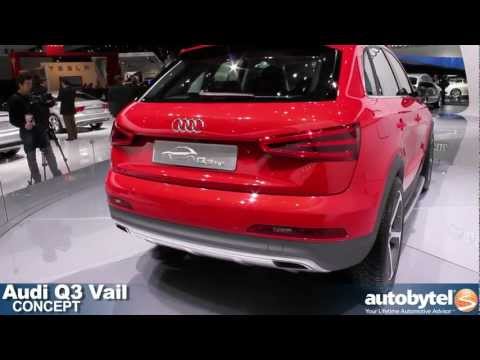 Audi Q3 Vail Concept at the 2012 Detroit Auto Show video Audi Q3 Vail Concept at the 2012 Detroit Auto Show video