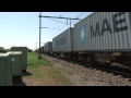 Click here to watch this video Dutch freight train / goederentrein bij Wijster HQ