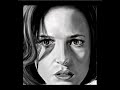 Gillian Anderson (Scully) Speed Painting Gillian Anderson (Scully) Speed Painting