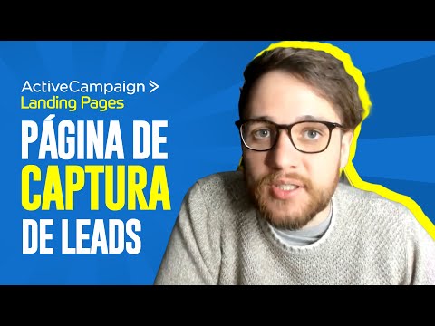 ActiveCampaign | Landing Pages: Crie uma página de Captura de Leads