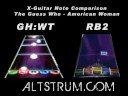 American Woman - GHWT vs RB2 - X Guitar Manele-Gratis.net