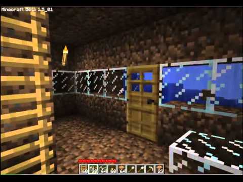 how to make a n underwater fort in minecraft