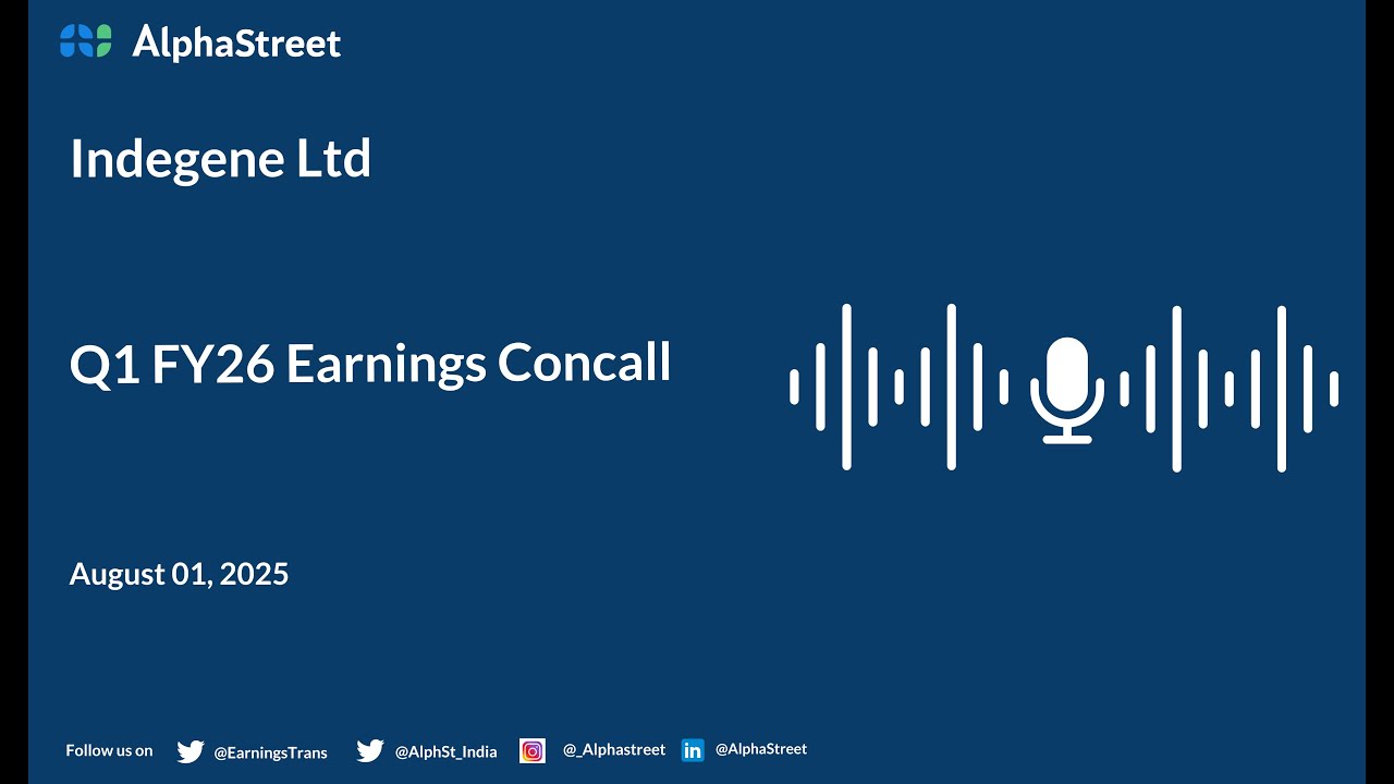 Indegene Ltd Q1 FY2025-26 Earnings Conference Call