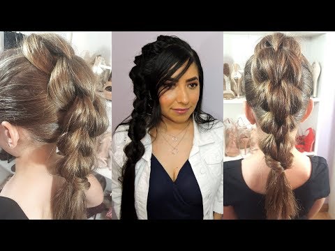 PEINADOS CON TRENZAS PARA CABELLO LARGO Y CORTO FACILES Y RAPIDAS item-thumbnail
