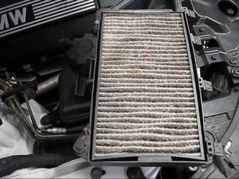 BMW E60 5-Series A/C Cabin Air Filter Replacement