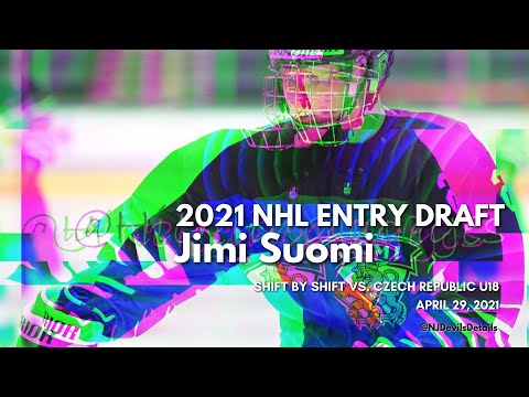 2021 NHL Draft | Jimi Suomi (#2) Shift by Shift vs. Czech Republic U18, April 29, 2021