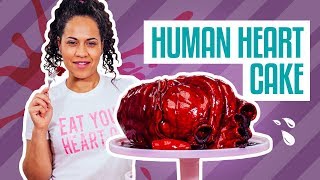I'm in love with the HUMAN HEART valentines day CAKE!