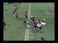 Coach Stoops get sucked into the pile (xbox)