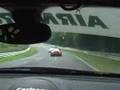 Carlson Mercedes vs 2 Porsche at Nurburgring