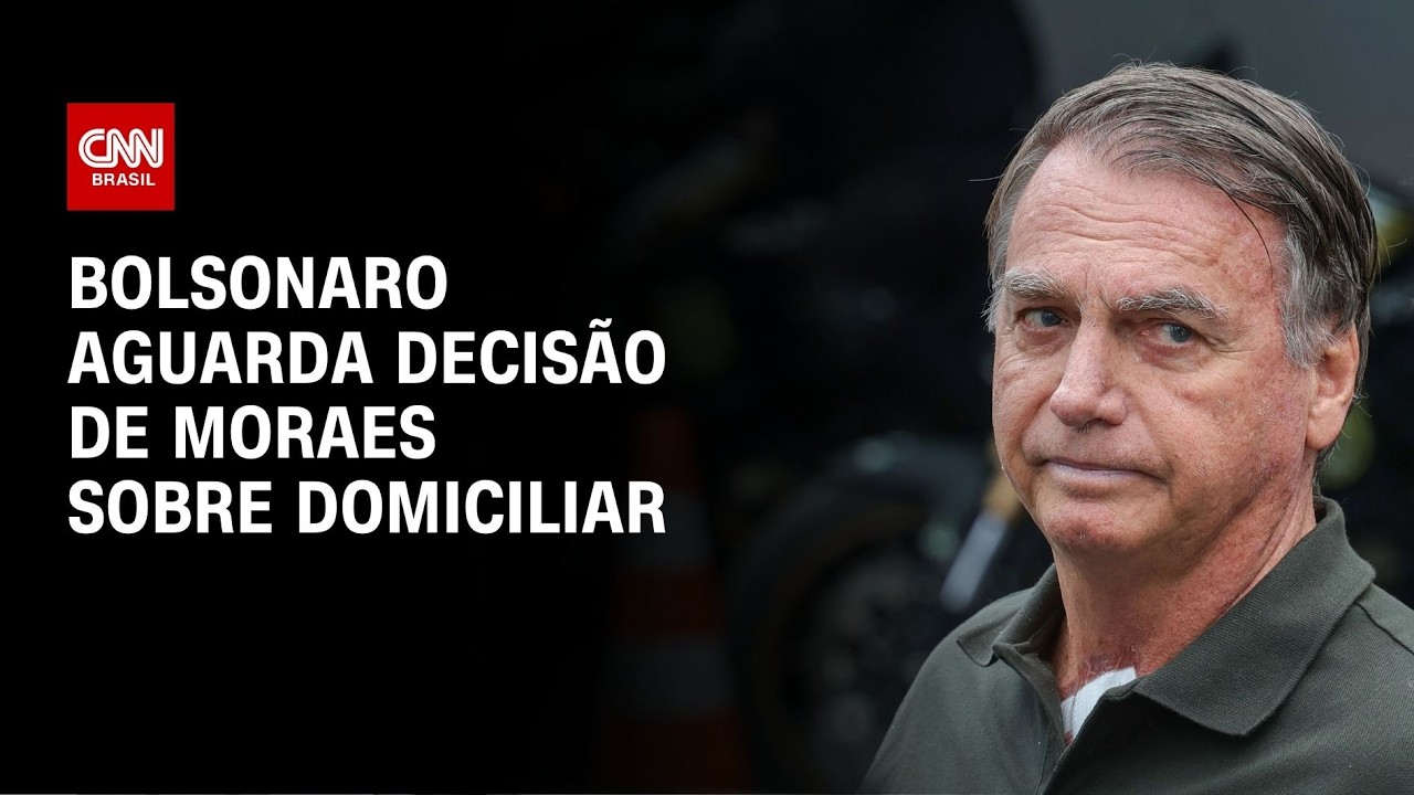 Bolsonaro abre mão de arma e aguarda decisão de Moraes sobre domiciliar | BASTIDORES CNN