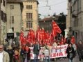 CGIL, sciopero generale pubblico impiego, Padova 7/11/08