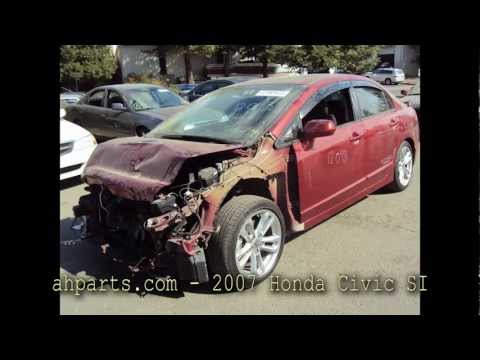 2007 Honda Civic SI parts AUTO WRECKERS RECYCLERS ahparts.com Acura used dismantler