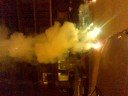 Fuente de bolas de colores
