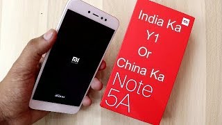 Xiaomi Redmi Note 5A Unboxing & India Ka Xiaom