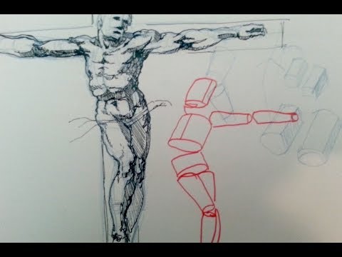 how to draw jesus