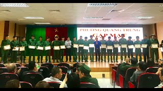 Phường Quang Trung: Gặp mặt tân binh lên đường nhập ngũ năm 2019