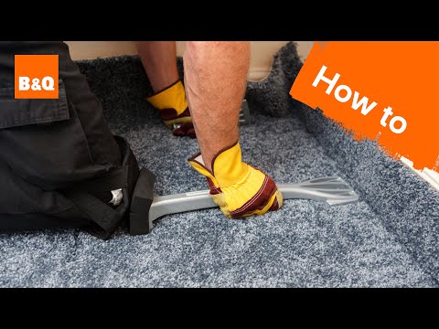 how to fit carpet gripper