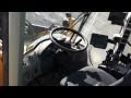Inside Volvo L150F Cab