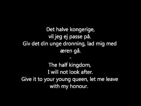 Og det var liden Karen - Danish Folk Song (With Lyrics)