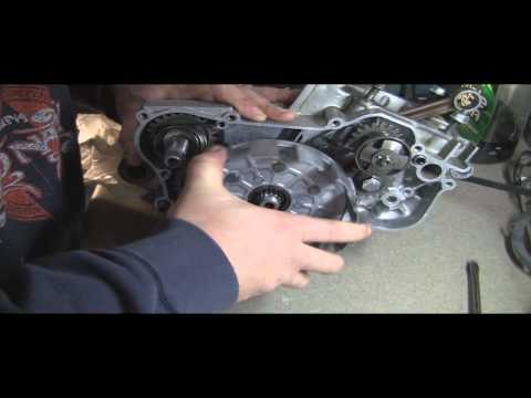 how to remove kx 125 clutch basket