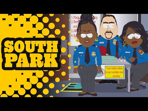 Clip of South Park Toilet Security Administration