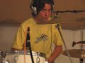 play again gravação da bateria para 1º ep