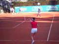 Mauresmo Doubles w/ Bremond - Rome 2007 - 3rd game