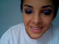 Purple Smokey Look