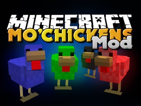 Minecraft Mod - Mo' Chickens Mod - New Chicken Types