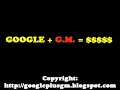 Google Plus GM Equals Lots of MONEY Google Plus GM Equals Lots of MONEY