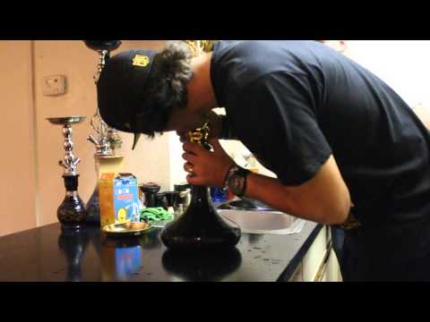 how to setup a hookah