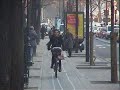 signal�tique urbaine pour piste cyclable.
prototype r�alis� � paris en janvier 2006.