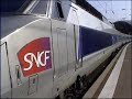 The normal blue TGV and the modern TGV duplex filmed in Nice, France. music: the hero waits original music version: www.youtube.com