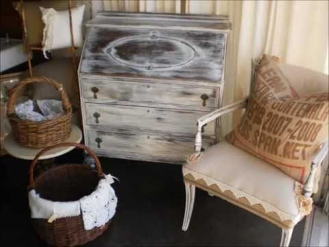 how to paint furniture so it looks old