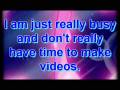 AMV Hiatus =( *For now...*