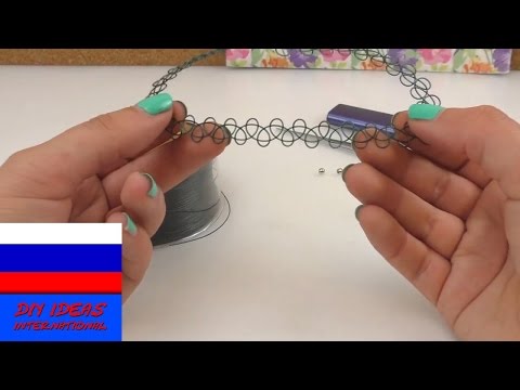 Плетем чокер из резинок Плетем чокер из резинок