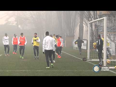 ALLENAMENTO INTER REAL AUDIO 14 12 2014